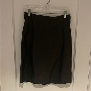 Banana Republic Classic Brown Leather Pencil Skirt